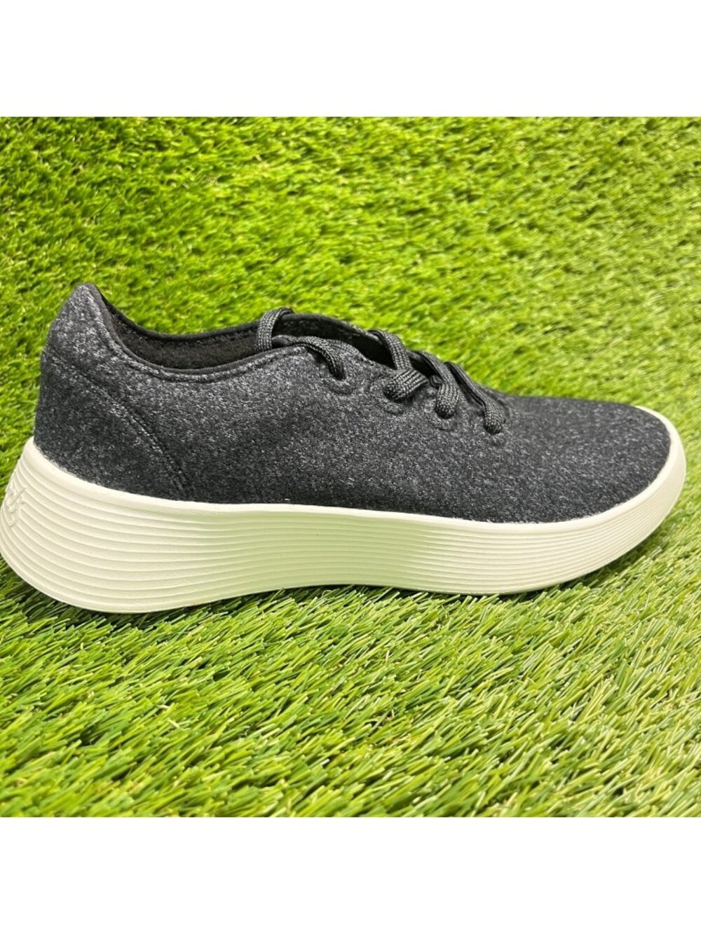 Allbirds Wool Runner 2 Womens Size 8.5 Black Athletic Running Shoes Sneakers